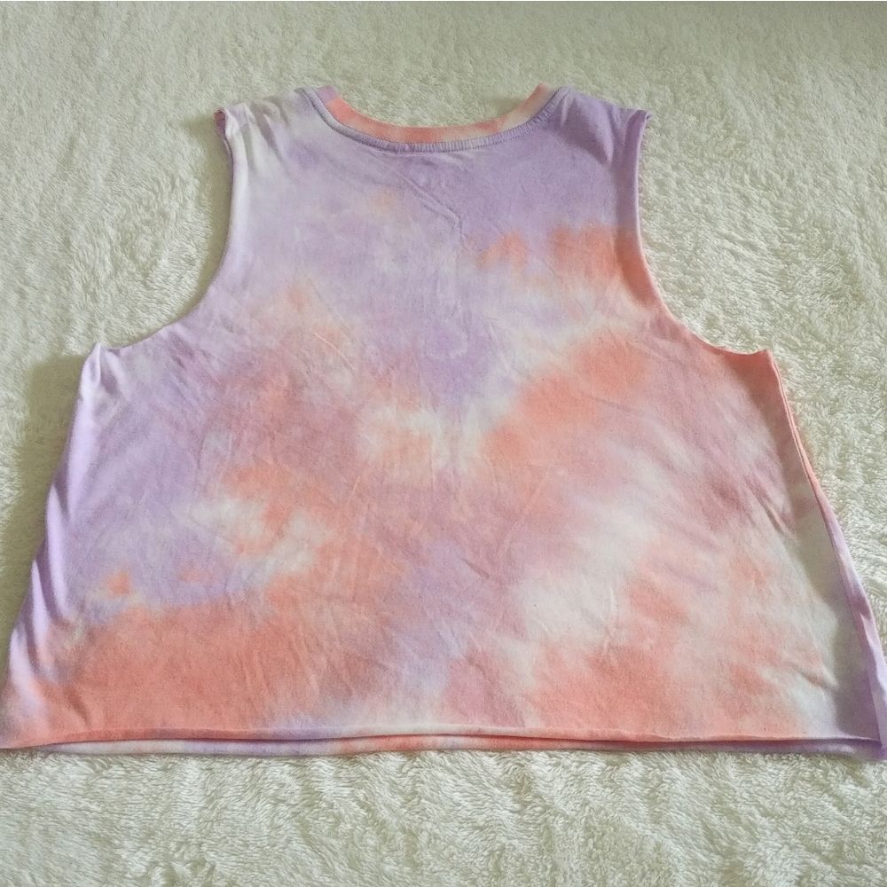 Cold Crush "ALOHA🌺 MAUI🌴" Tie Dye☮️ Muscle💪 Tee - Picture 7 of 8